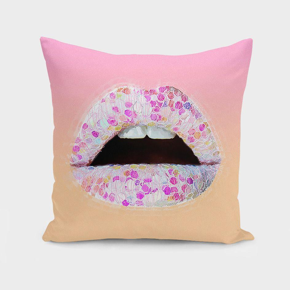 Ultra Punch Noise of Glitter Cushion/Pillow Virgin Teez