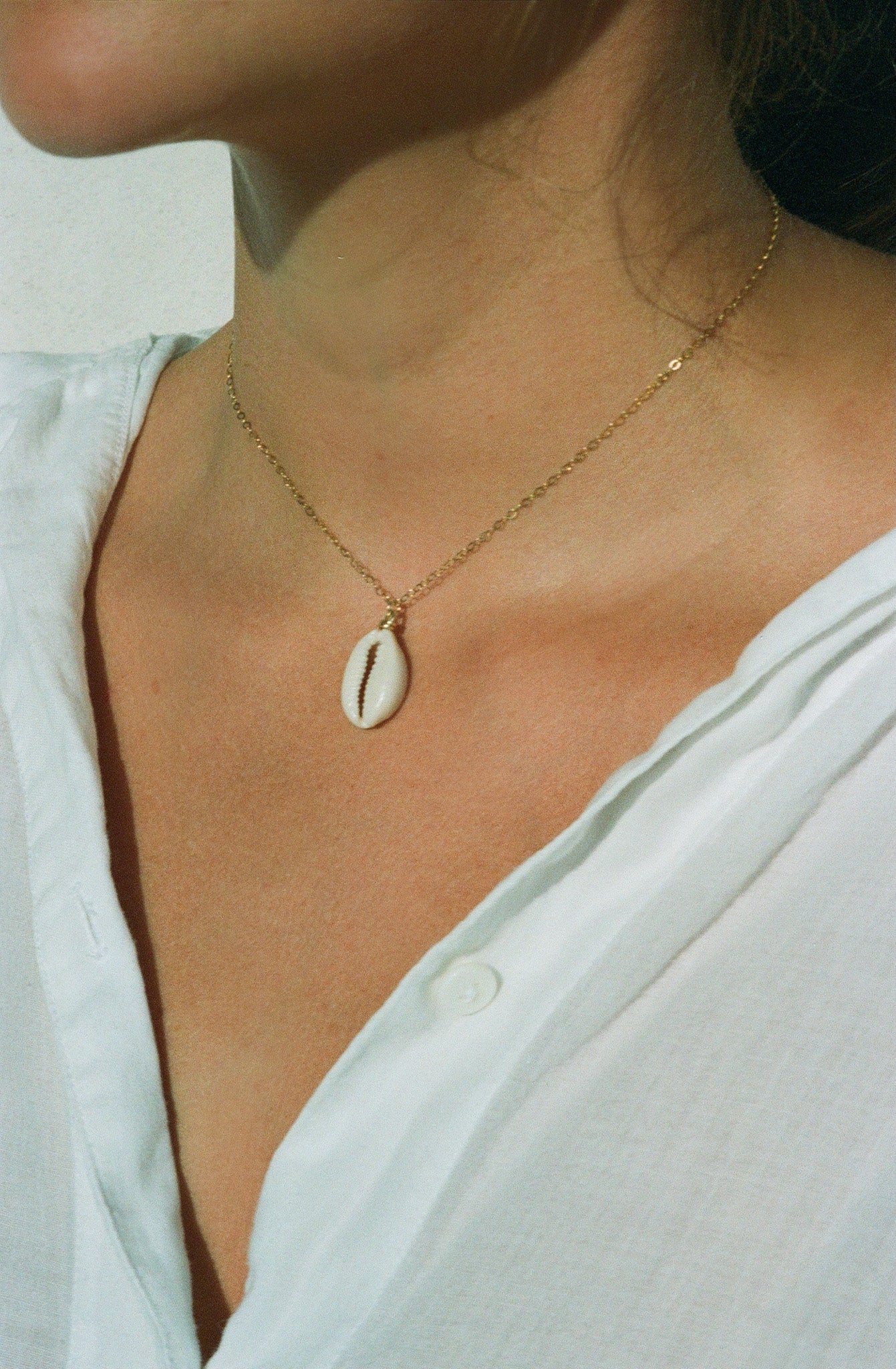 Cowrie Shell Necklace Urth and Sea