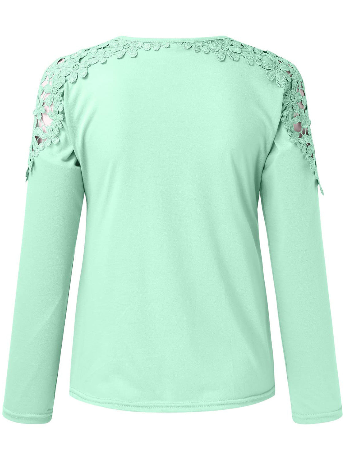 Full Size Cutout Round Neck Long Sleeve T-Shirt Trendsi