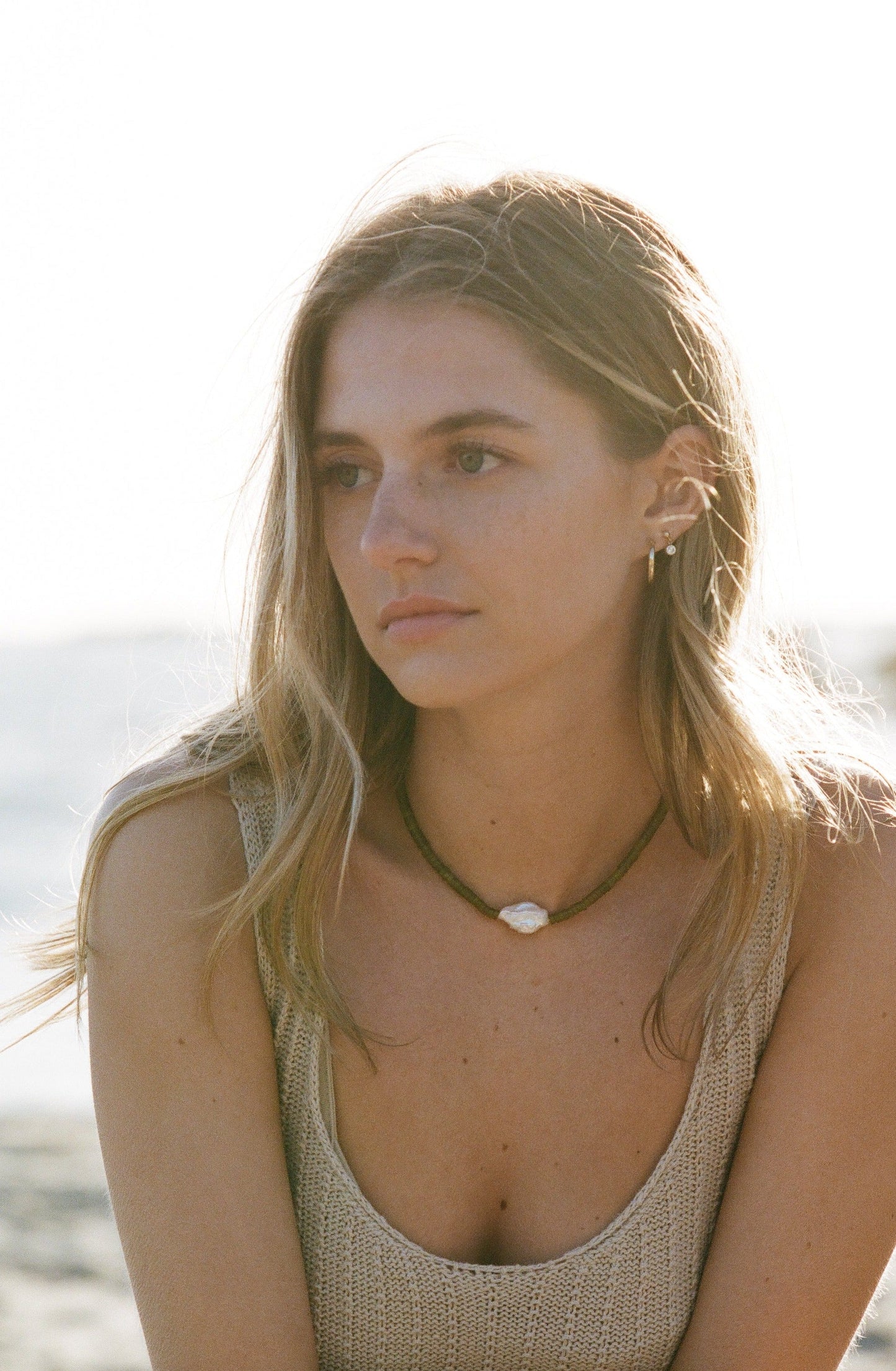 Sea Crystal Drop Earrings Urth and Sea