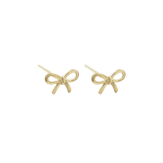 Sweet Petite Bow Studs Urth and Sea