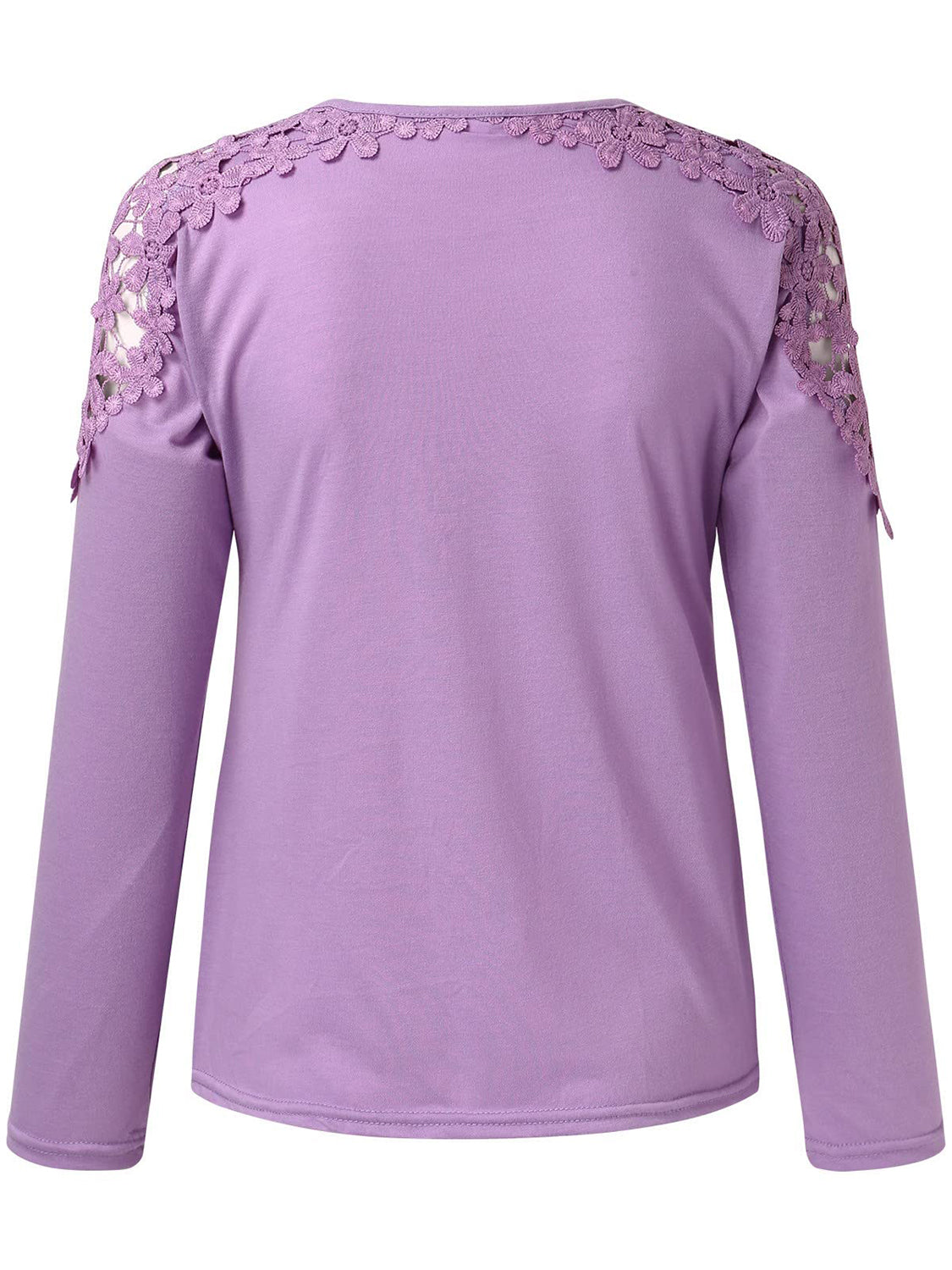 Full Size Cutout Round Neck Long Sleeve T-Shirt Trendsi