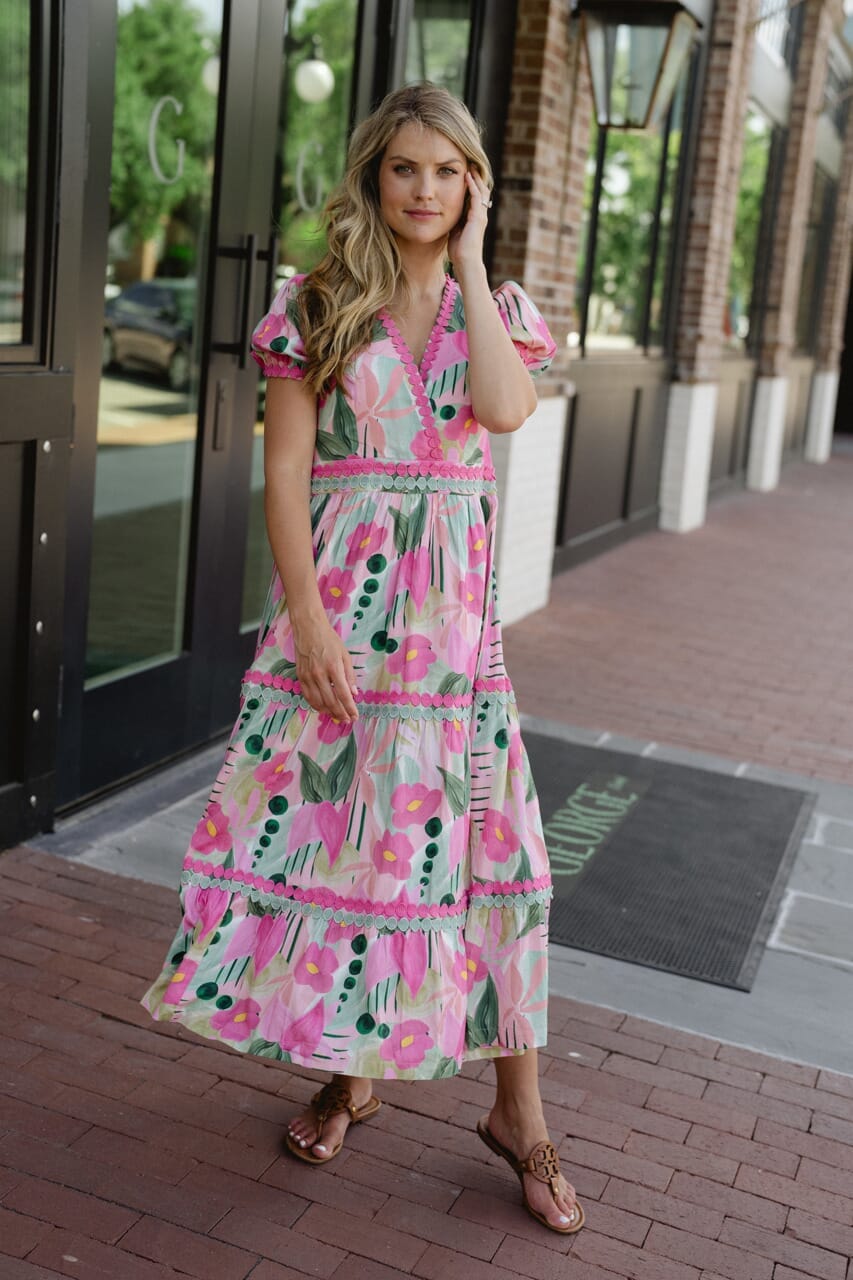 Gigi Midi- Frosted Pink