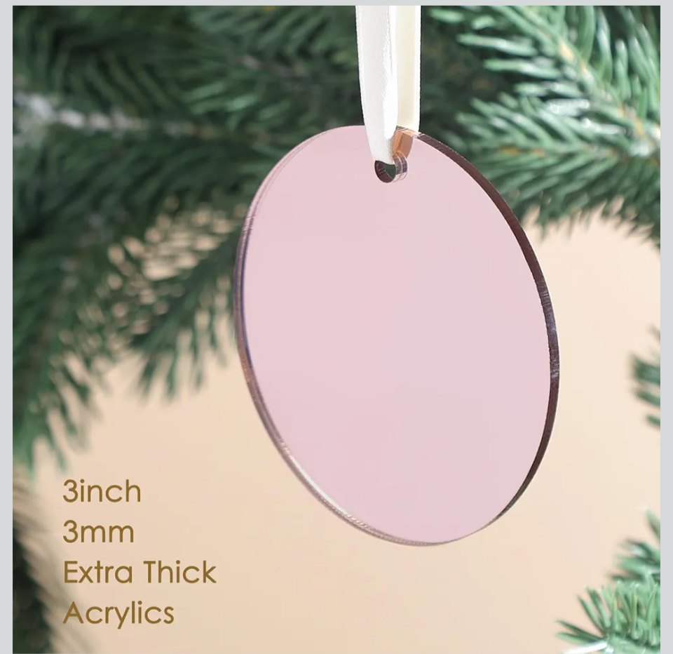 Custom Engraved Christmas Ornaments Creative Chaos Boutique