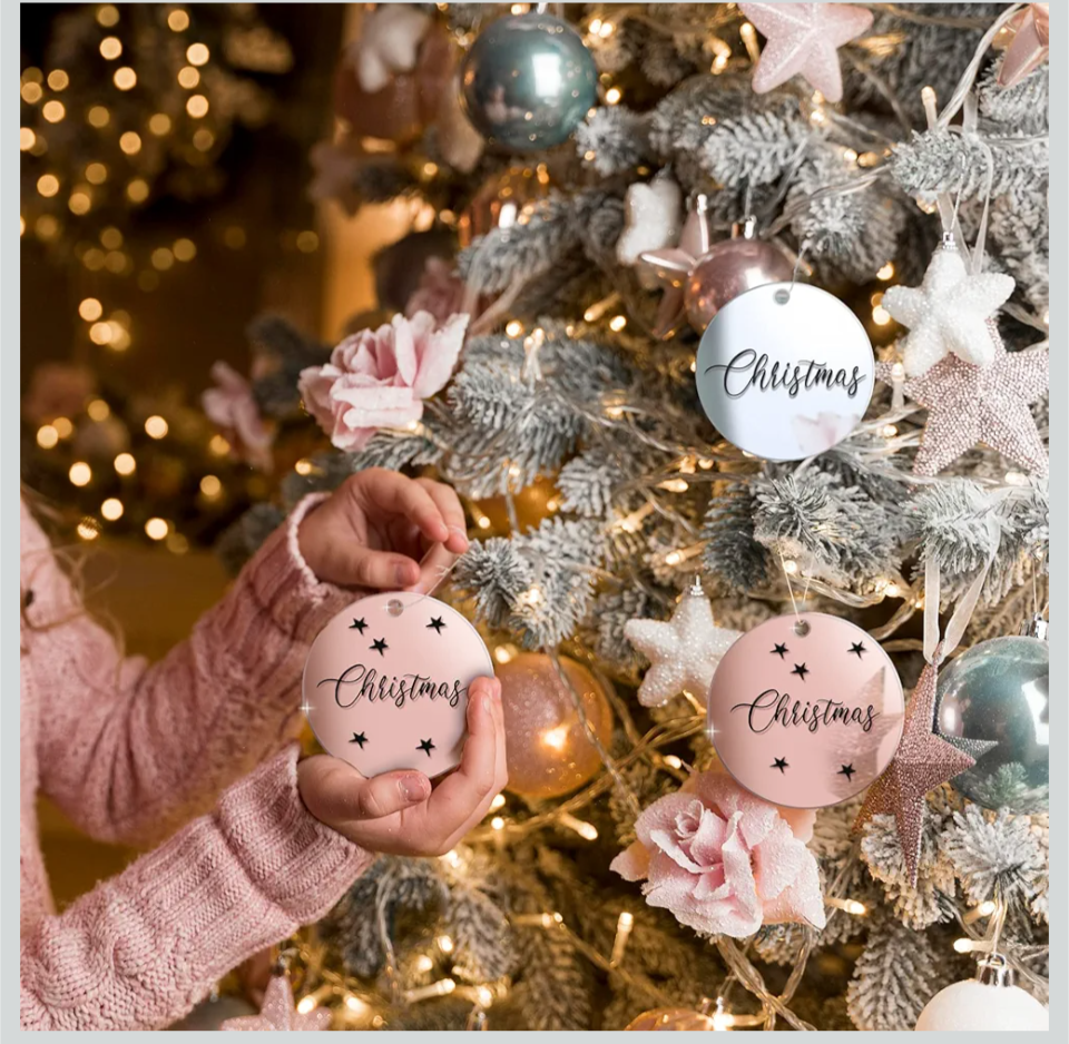 Custom Engraved Christmas Ornaments Creative Chaos Boutique