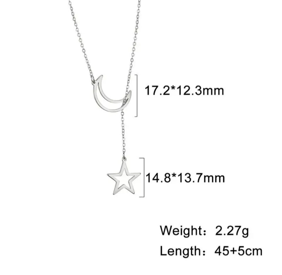 Celestial Elegance Necklace Creative Chaos Boutique