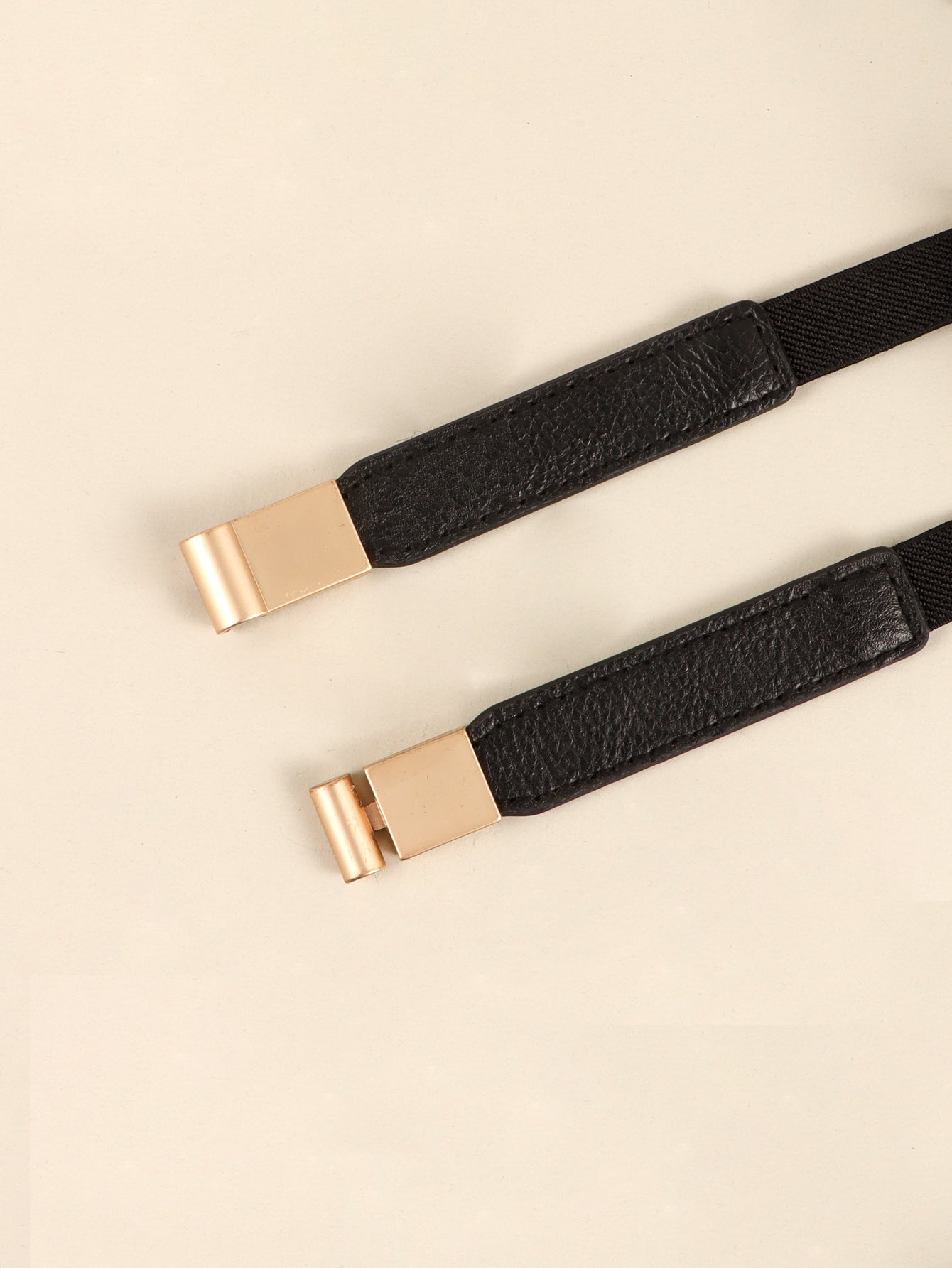 PU Elastic Skinny Belt Trendsi