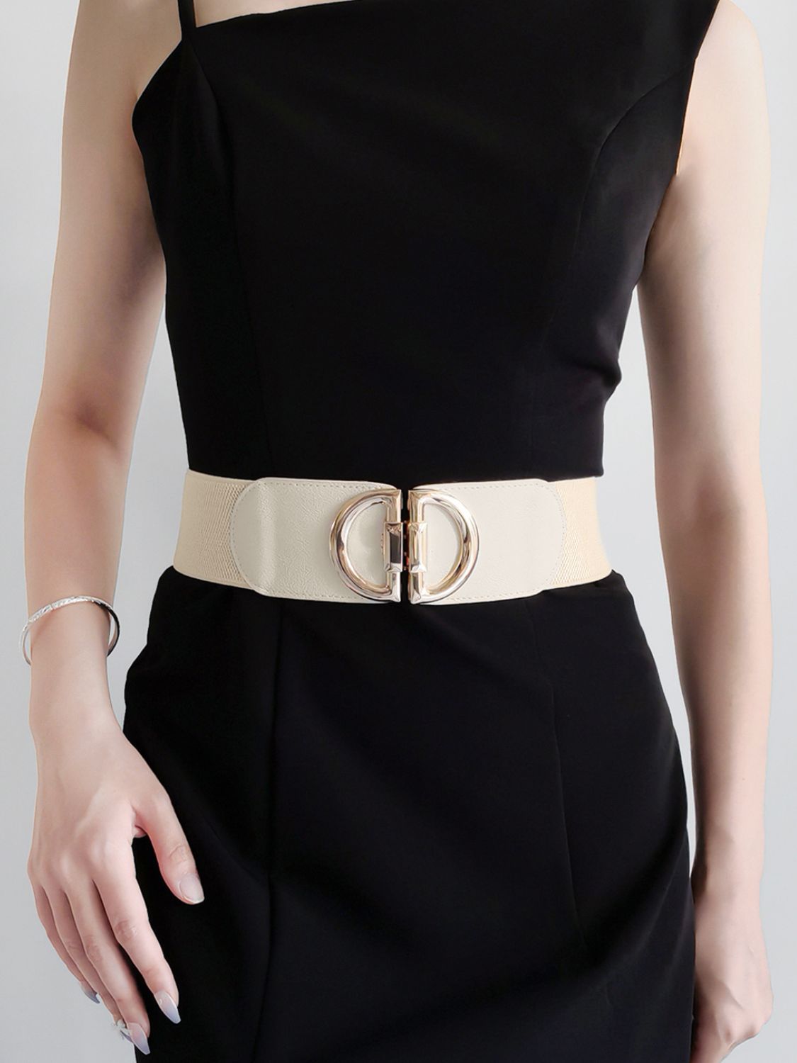 D Buckle Elastic Belt Trendsi