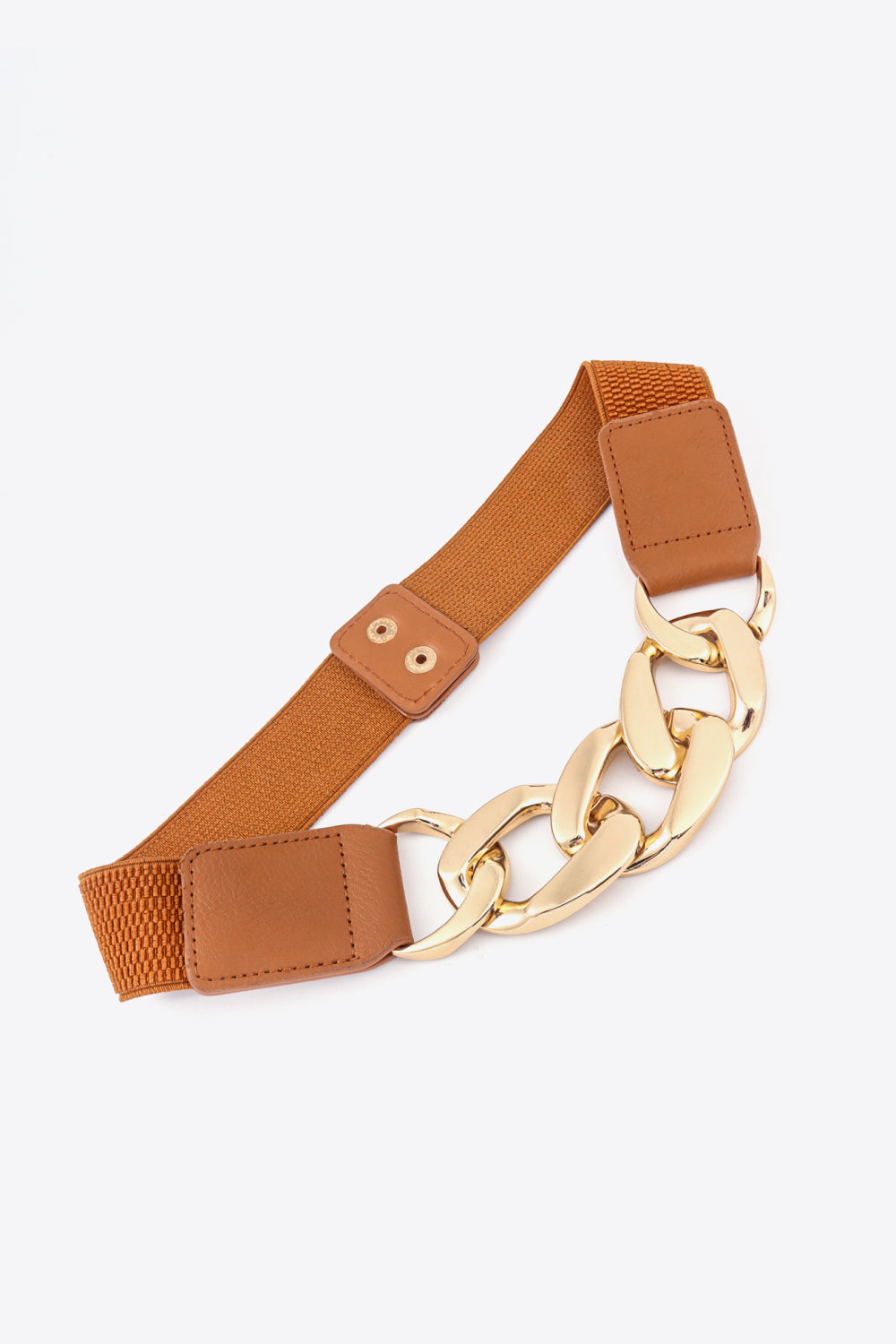 Chain Detail Elastic Belt Trendsi