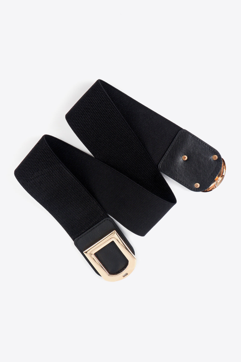 Double D Buckle PU Belt Trendsi