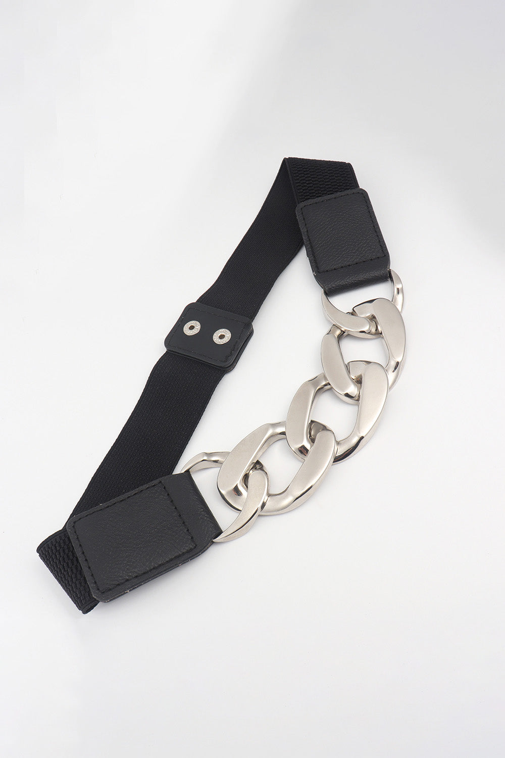 Chain Detail Elastic Belt Trendsi