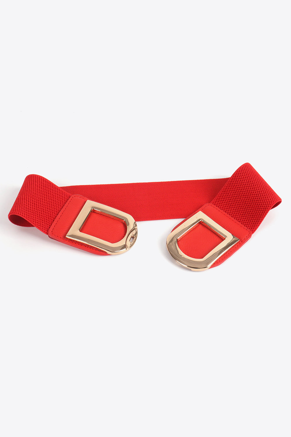 Double D Buckle PU Belt Trendsi