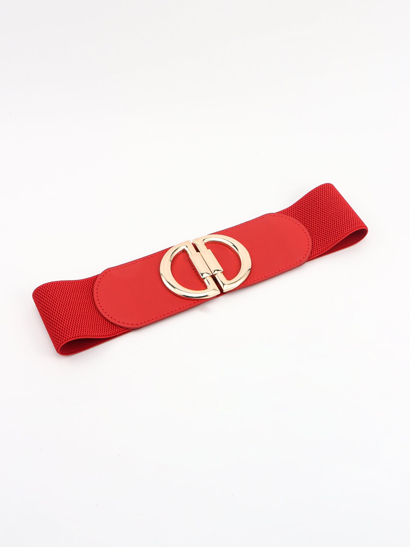 D Buckle Elastic Belt Trendsi