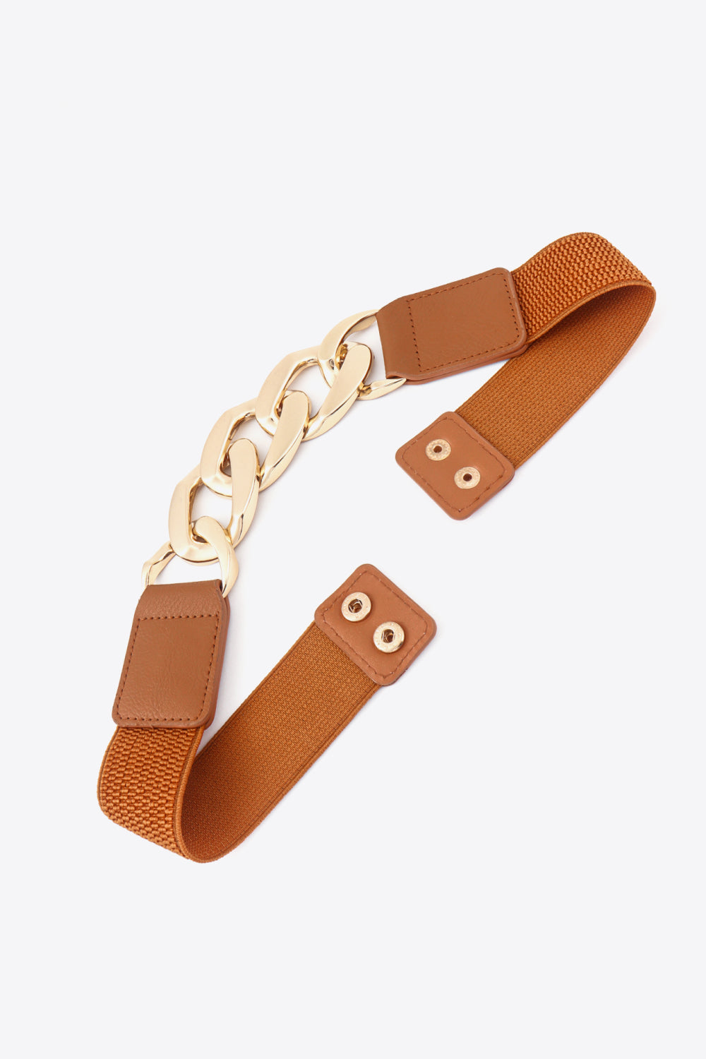 Chain Detail Elastic Belt Trendsi