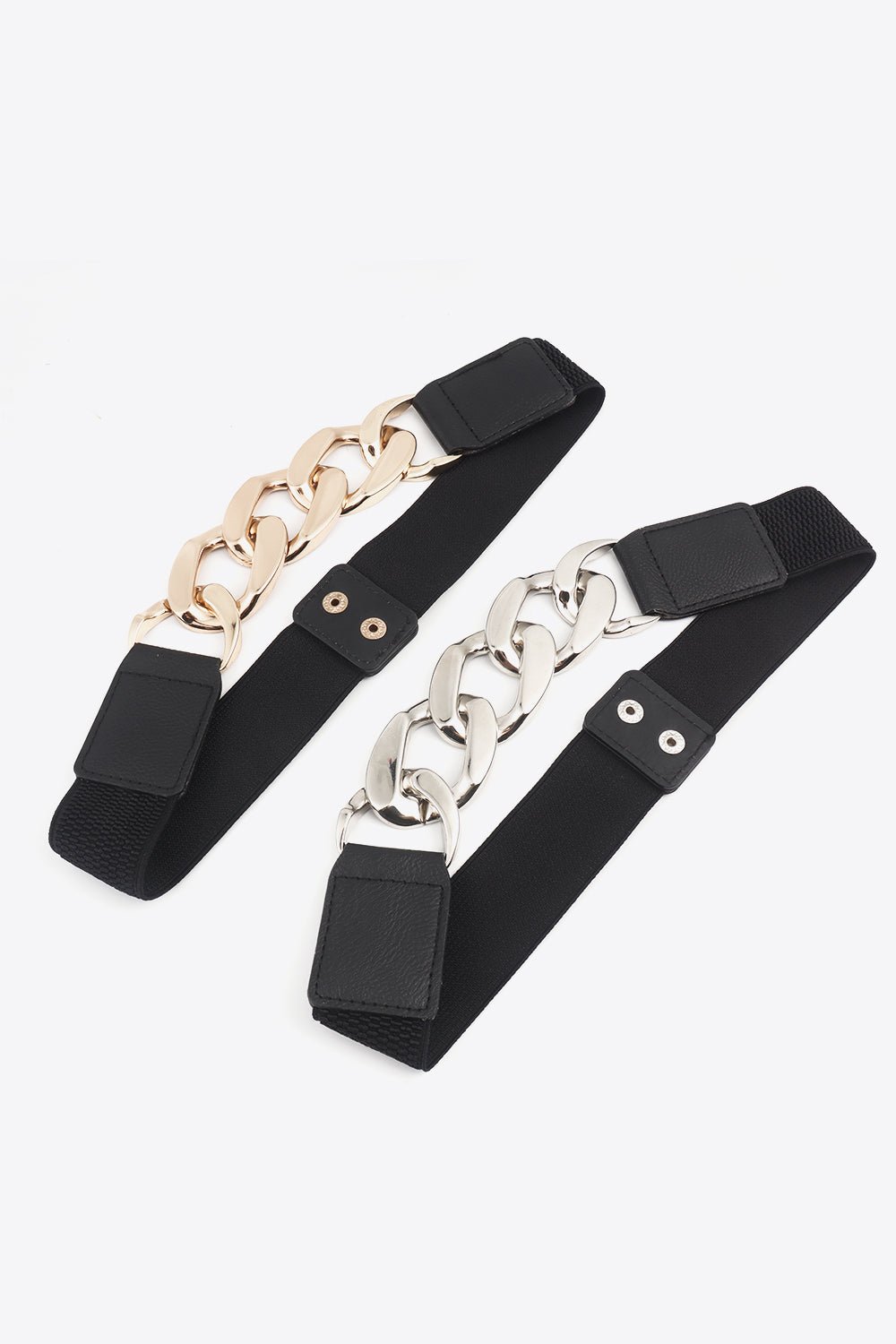 Chain Detail Elastic Belt Trendsi