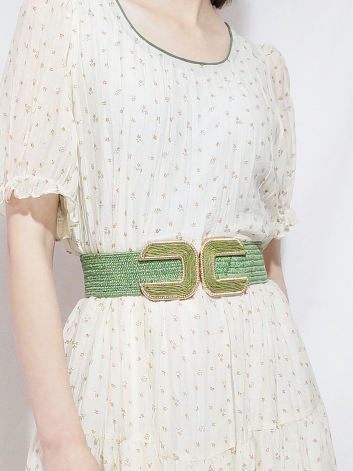 Wide Braid Belt Trendsi