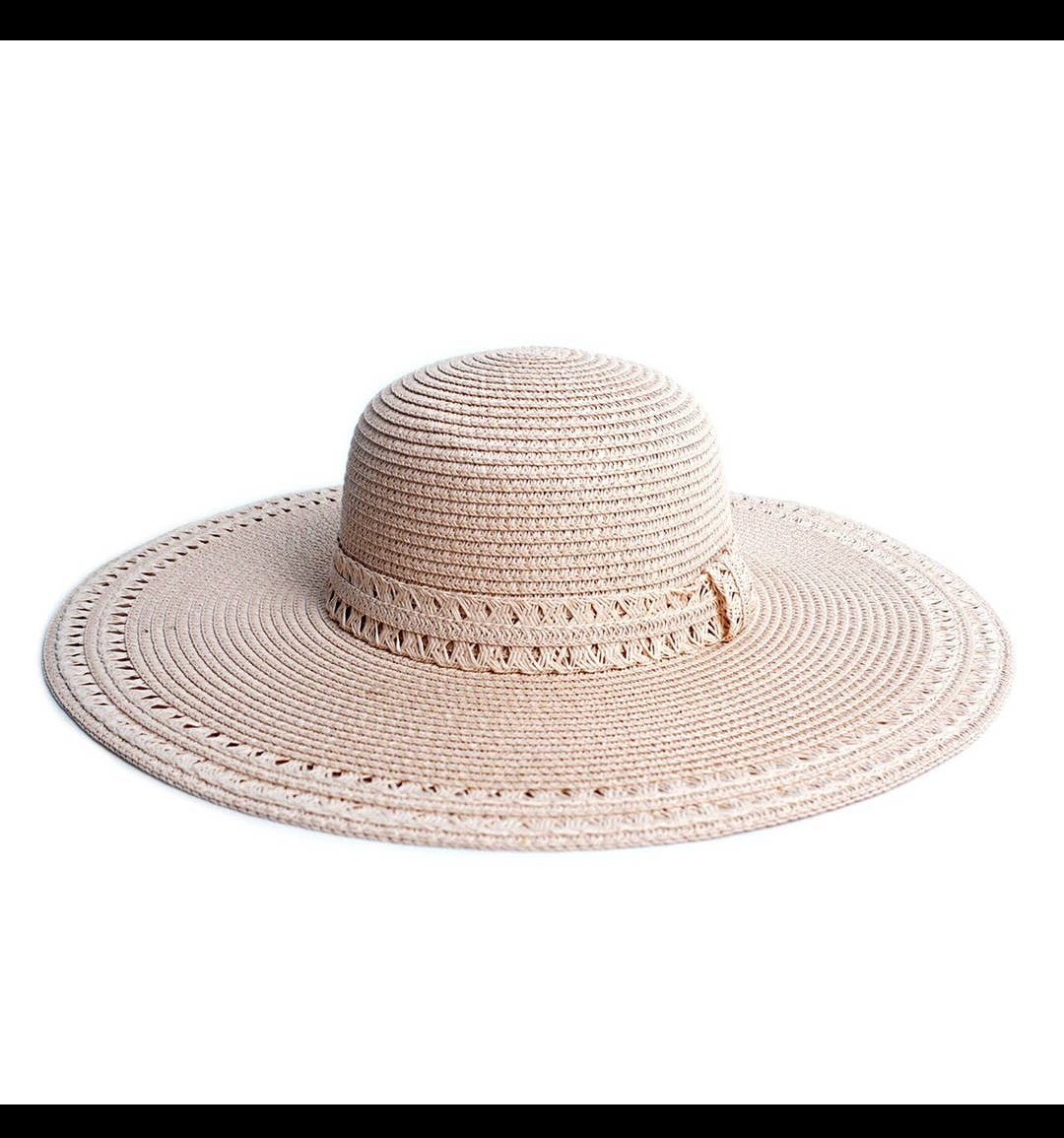 Spring/Summer Women's Wide Brim Floppy Hat.