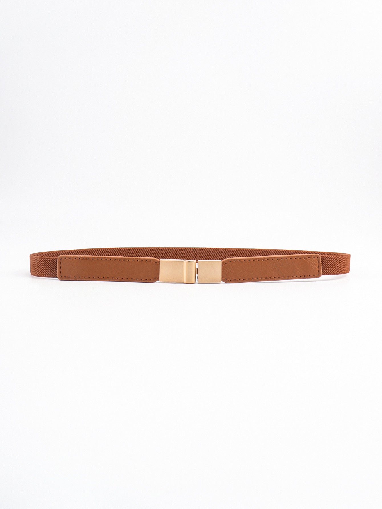 PU Elastic Skinny Belt Trendsi