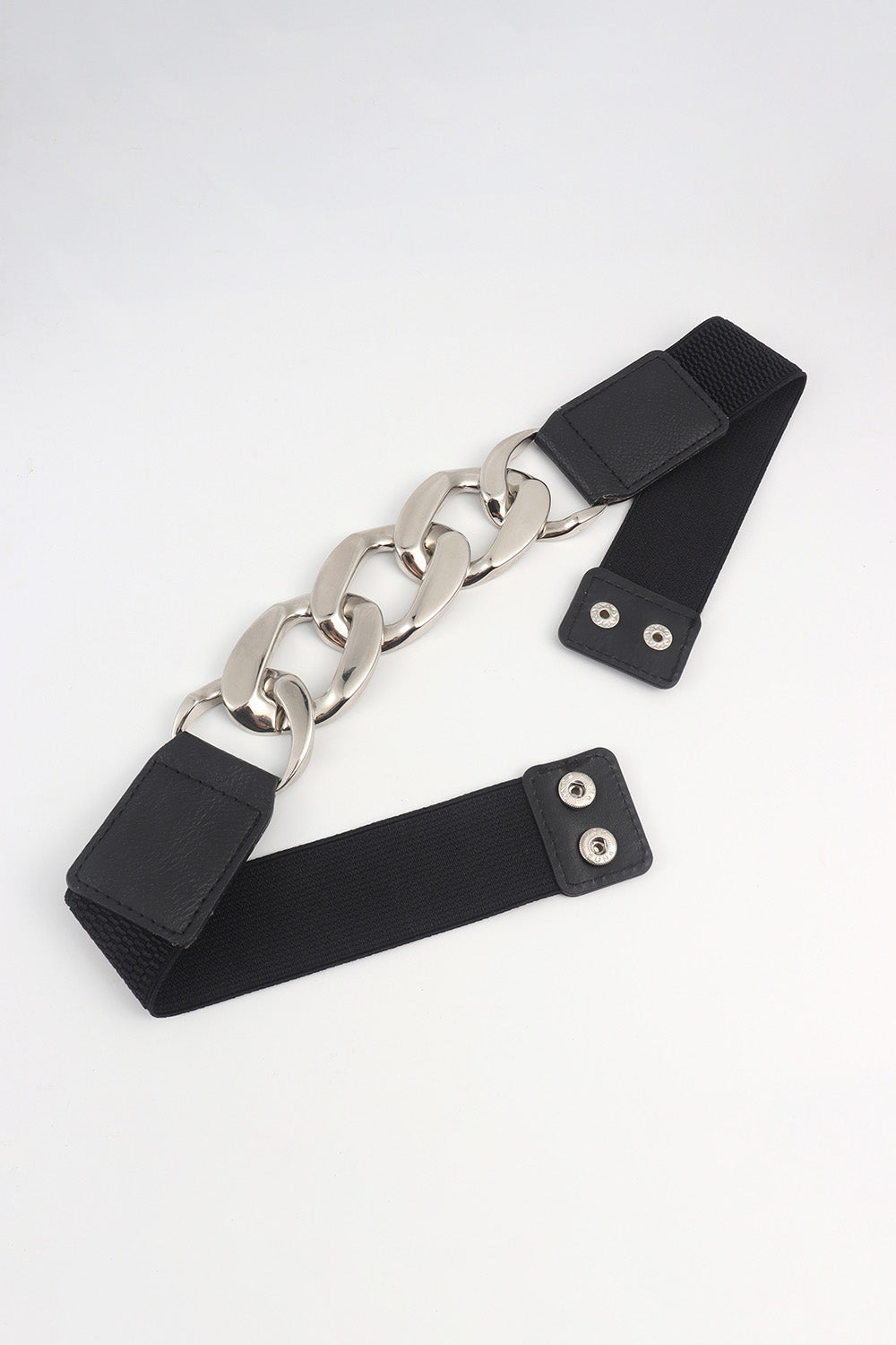 Chain Detail Elastic Belt Trendsi