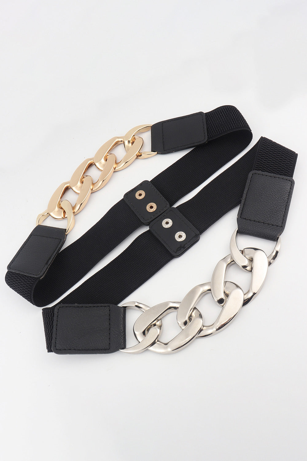 Chain Detail Elastic Belt Trendsi