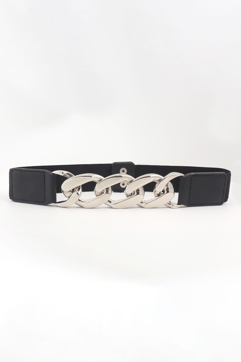 Chain Detail Elastic Belt Trendsi