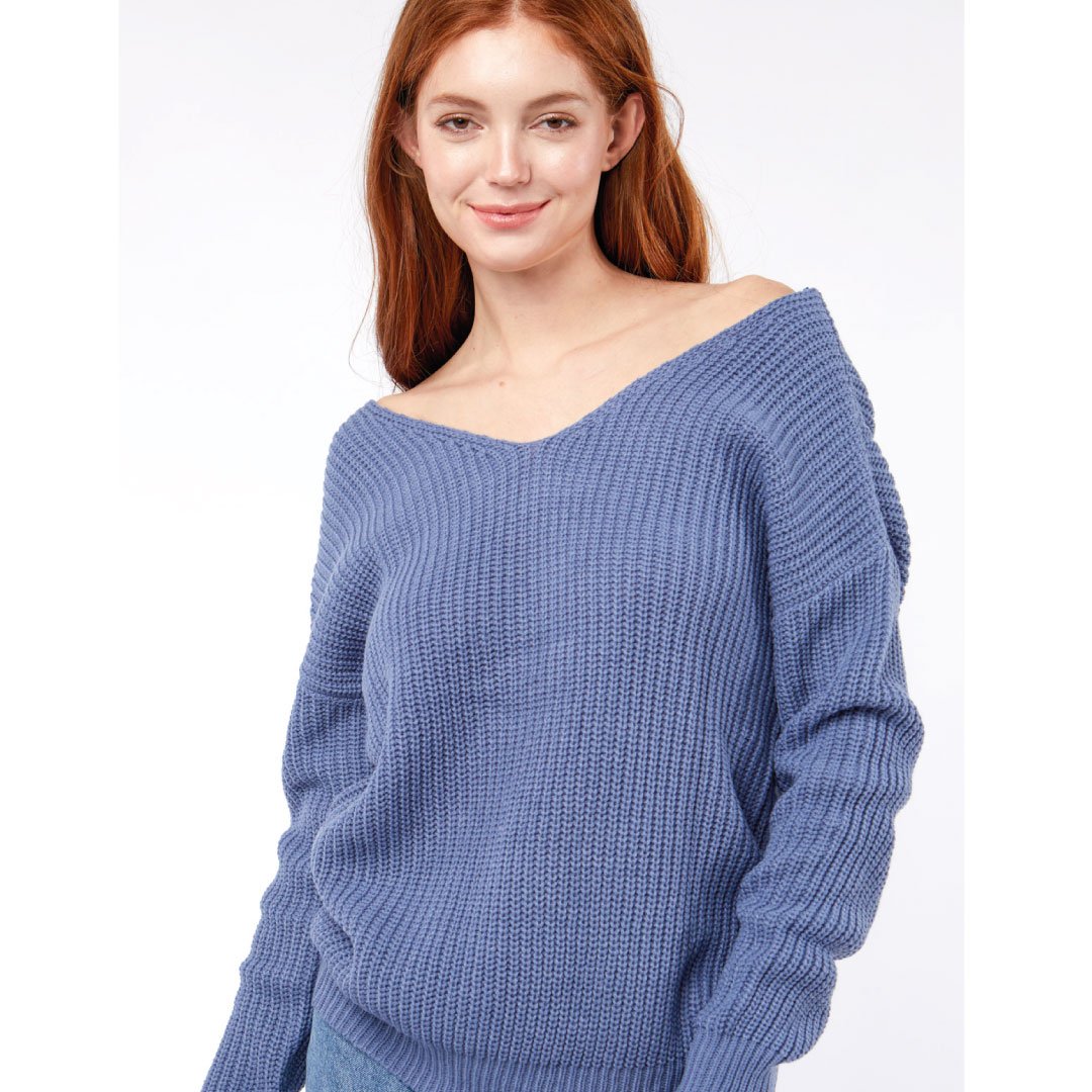 Twisted Back Sweater ClaudiaG