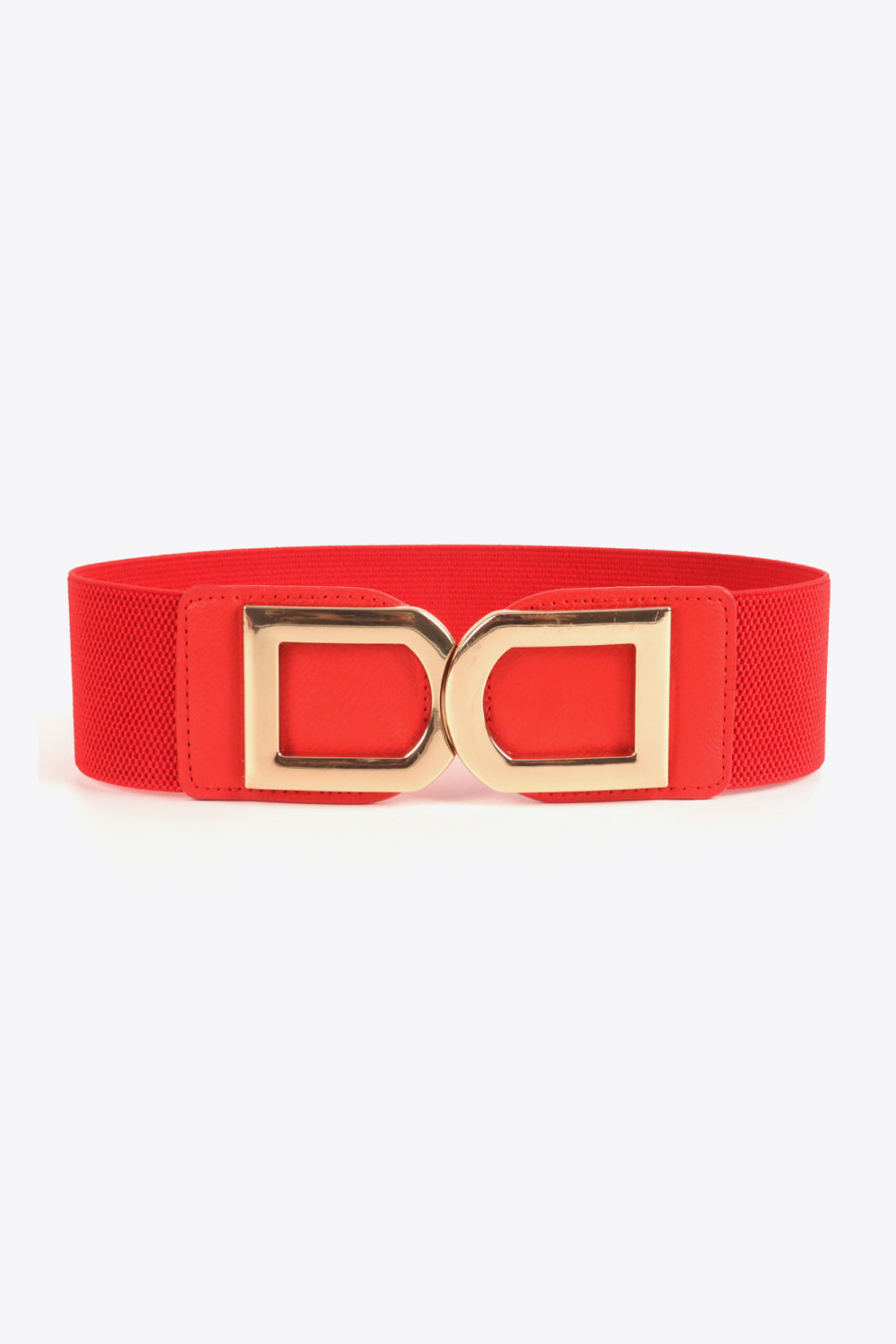 Double D Buckle PU Belt Trendsi