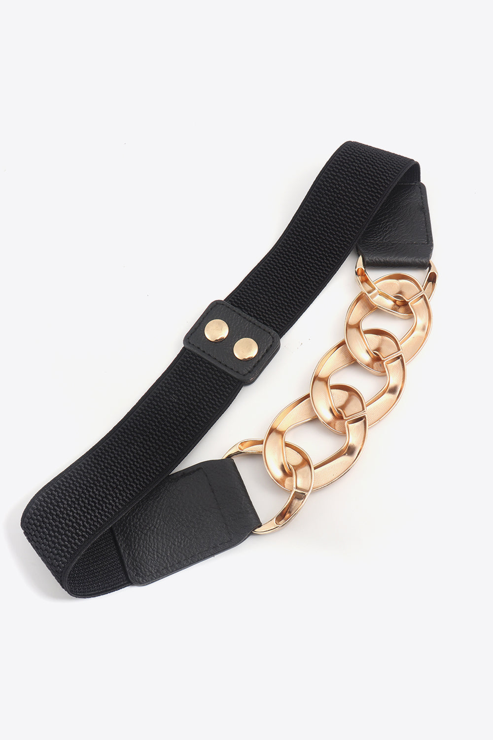 Chain Detail Elastic Belt Trendsi