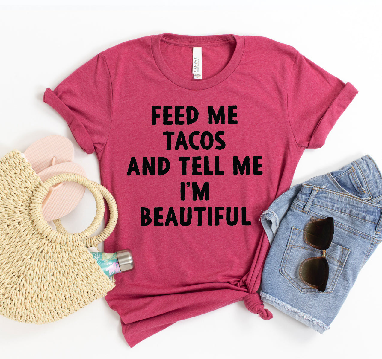 Feed Me Tacos T-shirt Printliss