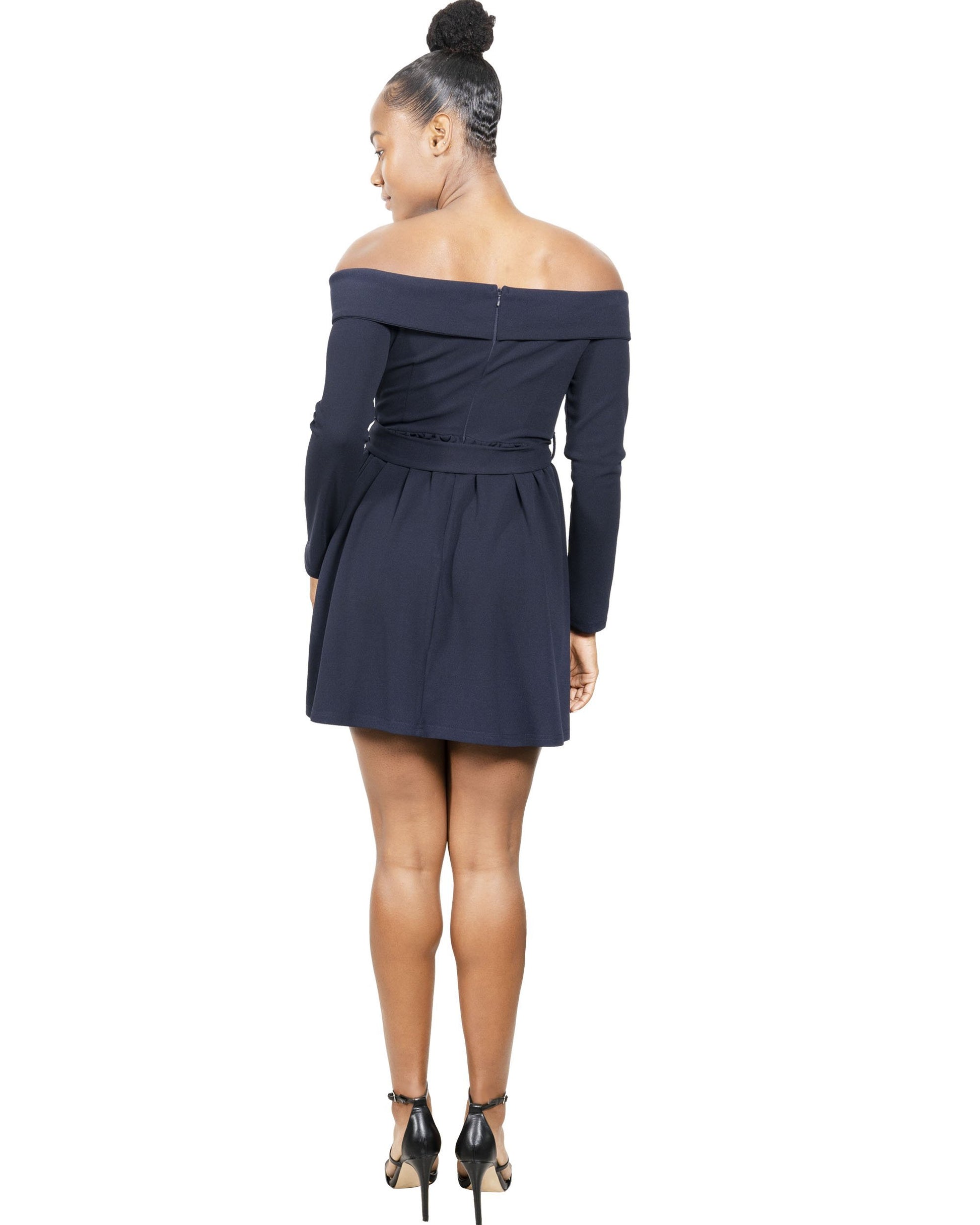 Royalton Off-Shoulder Long Sleeve Mini Dress Savoy Active